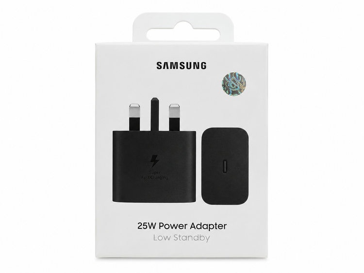 شارژر دیواری 25 وات سامسونگ مدل Super Fast Charging UK Plug