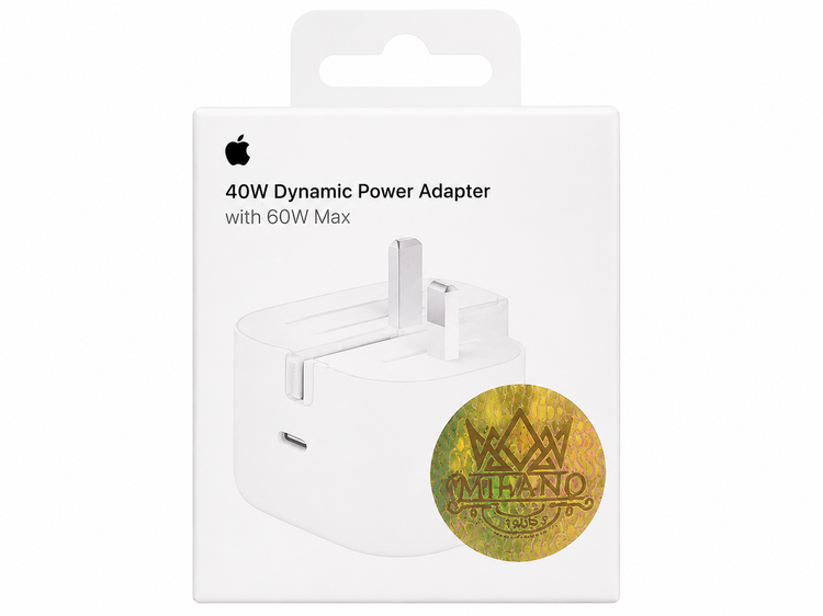شارژر دیواری اپل 40 وات USB-C مدل Dynamic Power Adapter